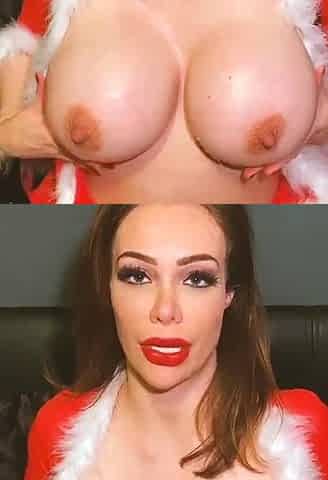 Brunette amateur babe strips off and masturbates
