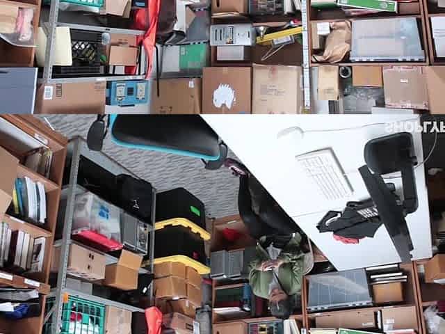 Asian shoplifter gets caught and blows the officer to avoid troubles