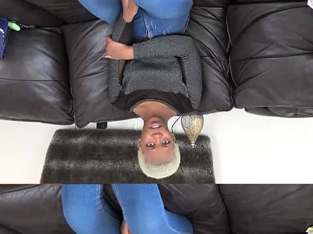 I kept fucking this BUSTY EBONY college student