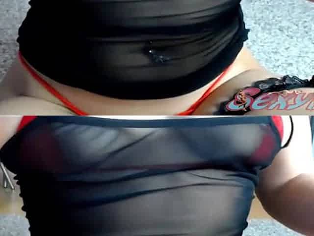 Horny Teen Bikini Showoff