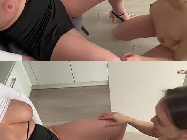 I'm tasting the sexy juices from my excited Stepmother's vagina!