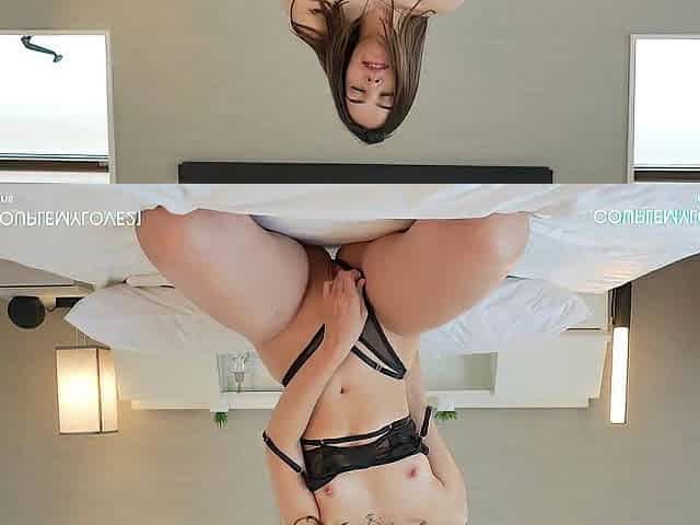 Fingering Twat, Ride Pillow & Fingering Butt Until Cum