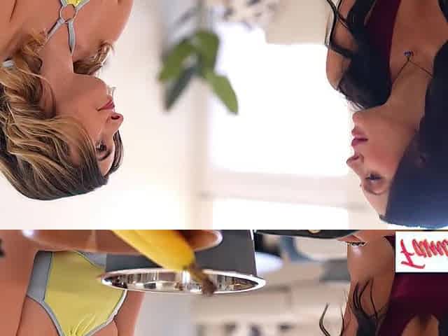 Slutty Demi Diveena Takes Damon Balls Unfathomable During the time that Chanel Camryn Gets Pumped Full Of Cum