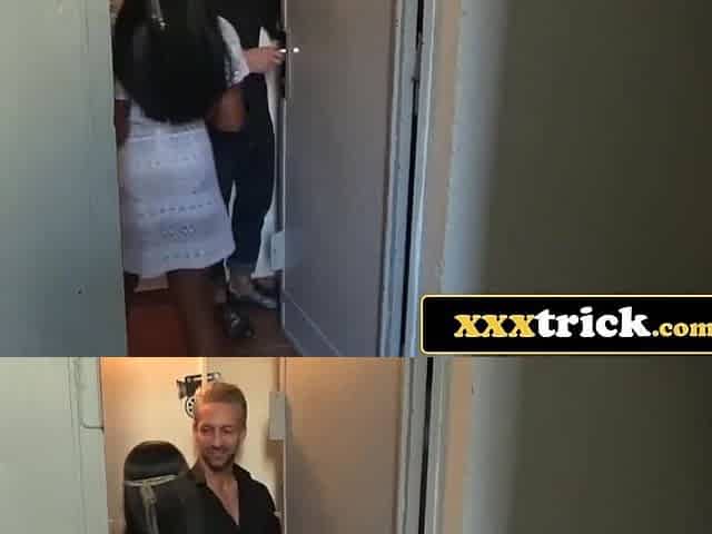 Ebony Angel Whips Out Her Boobs and Lands the Job Instantly