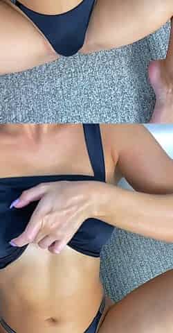 Great Big Boobs On Masturbating Redhead