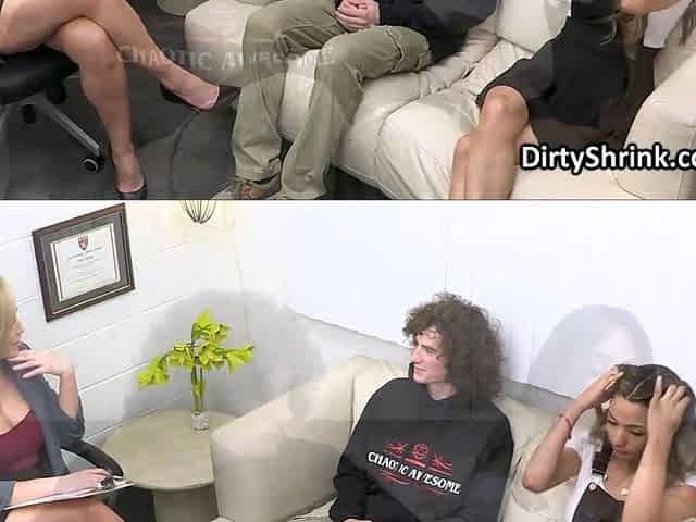 Spicy Spic and exciting mommy get penis on therapy