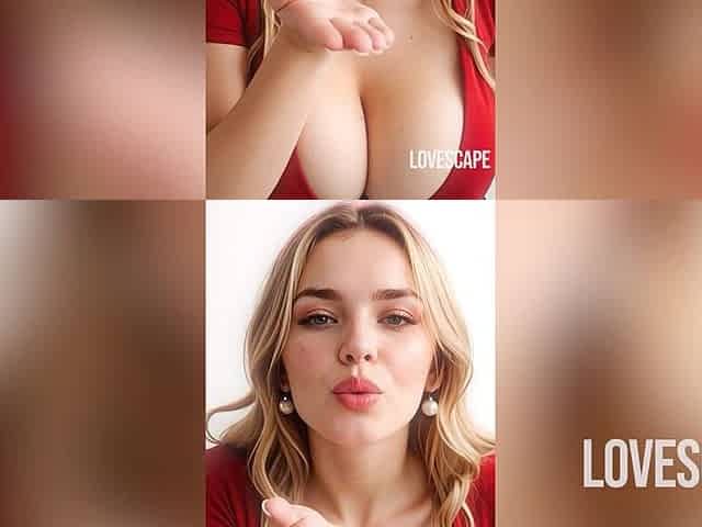 Shy Blonde Hentai Cutie Hesitates, Then Sucks Cock Until Sticky Facial Blast