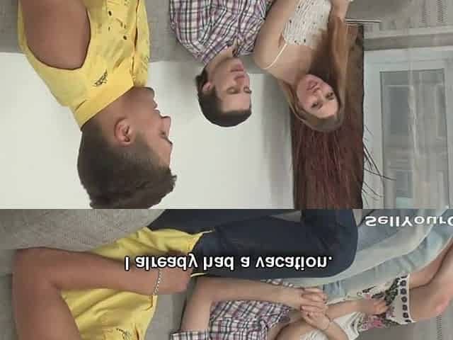 Sell Your GF - Loser lets his gf Angie Koks screw for money
