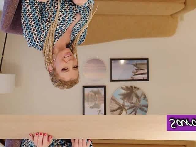 Finger Screwing Action! Cougar Sara Jay Gets On A Table For It!