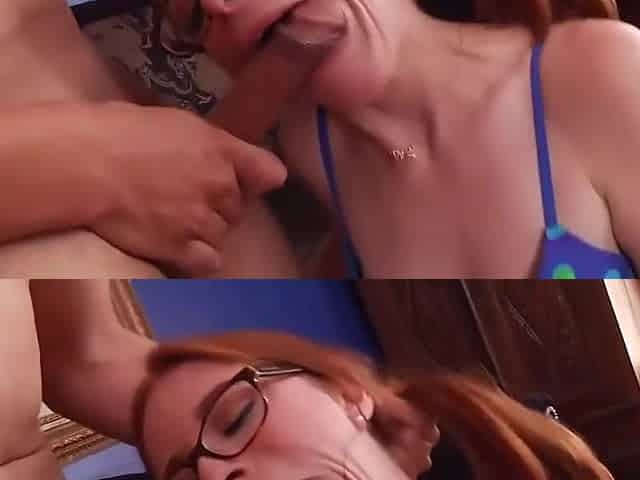 Penny Pax In A Beautiful Redhead Sucks Like A Queen