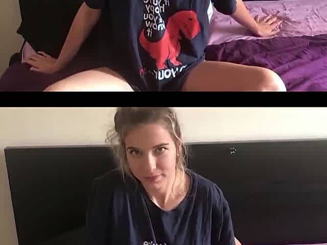 Caught My Stepsister-in-law Masturbating Pov
