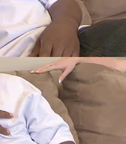 Horny big ass blonde fucked hard by a BBC dude on the couch