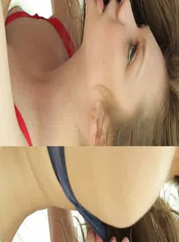 Jessie Andrews and Remy LaCroix Share a Blowjob Session