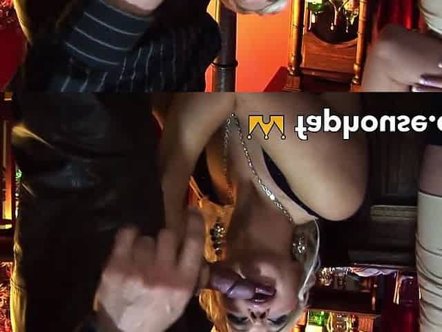 Raunchy Tourists Love British Male pole in Pub Triple double-penetration XXX