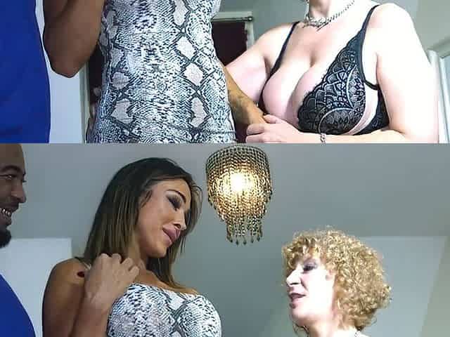 Sara Jay - British BBC And Kiwi Booty - Aubrey Black
