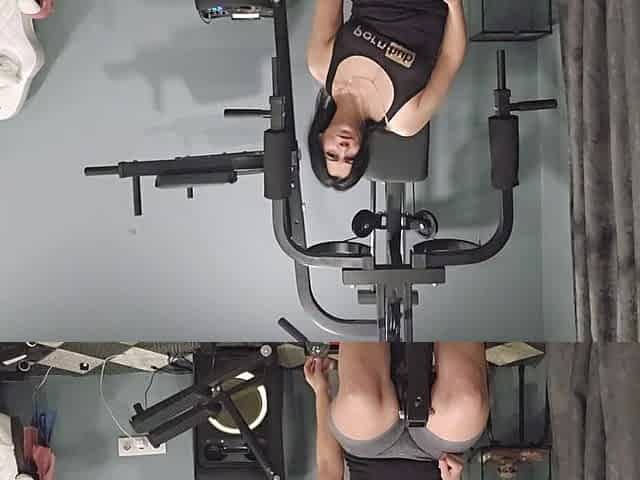 Orgasm Control, Masturbation in the Gym.
