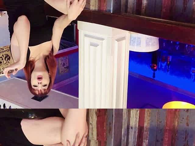 Smoking in a Bar with No Thong