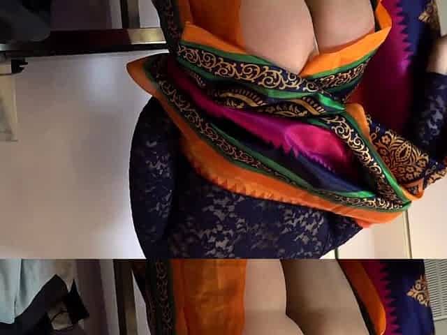 Huge tits hot stepsister sucks cock and gets rough fucked