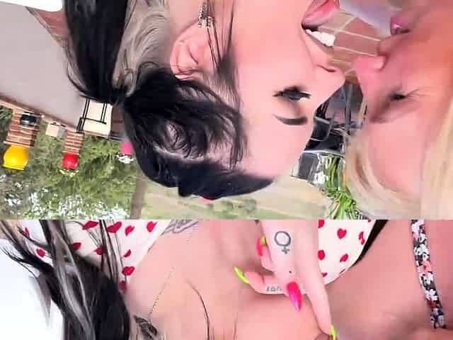 Threesome Lesbian Fun With Devon Breeze And Melody Haydies