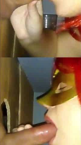Glory hole cum in mouth compilation by Mamo Sexy, part 1
