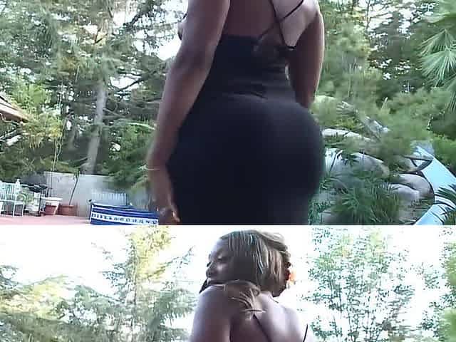 Gorgeous Ebony Woman with a Banged Butt