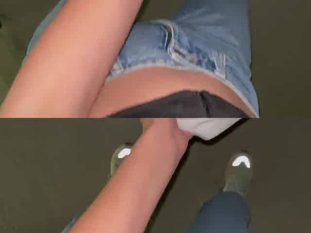 Stairwell Blow job! That babe Drank Each Drop Nearly Caught