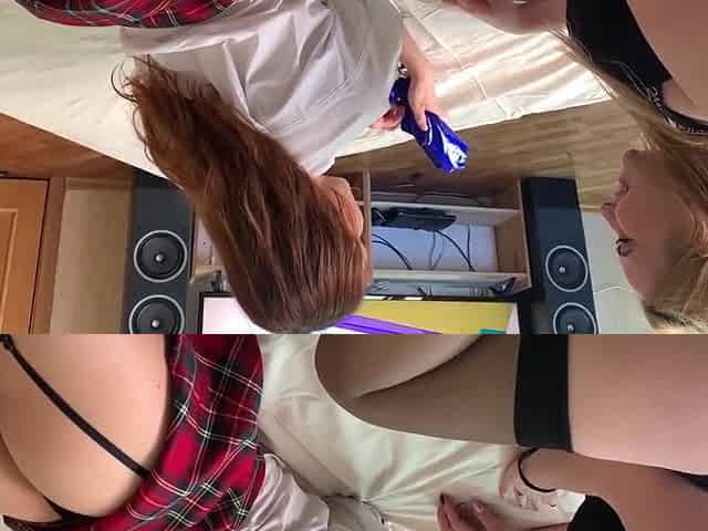 My clasmate learning me how to fuck