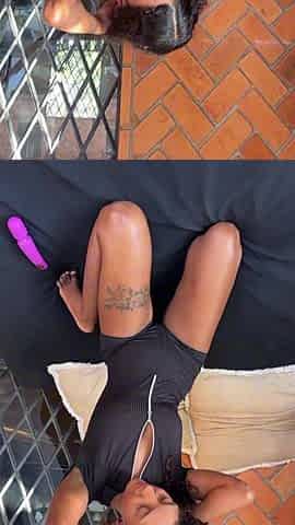 EXCITED LALIN GIRL SHAKES NATURAL BOOBS with TOYS in SOLO!