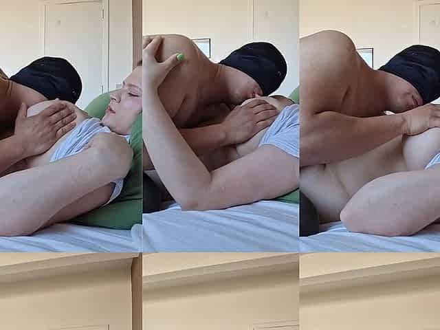 Nipples Sucking Part of Morning Lazy Sex!!!