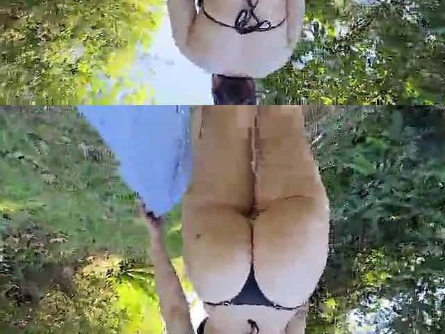i met a tourist walking on the beach and then drilled her