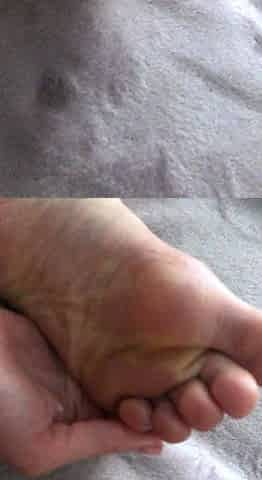 Amateur Foot Fetish Girlfriend Sucks and gives a Footjob