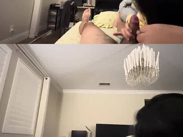 Yummy Jimmy Gets Quick Blowjob and Reverse Cowgirl Ride Before Bed