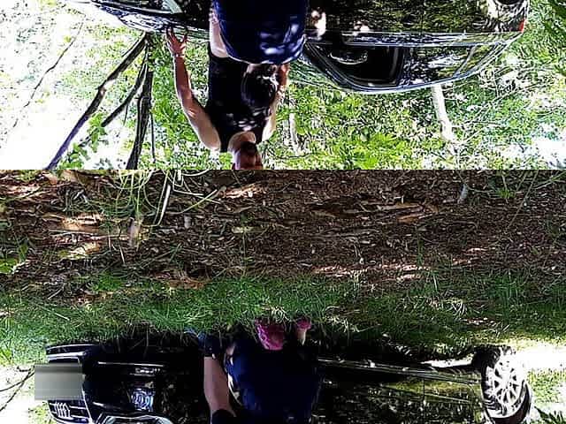 Hubby Shared and Filmed Wife with Stranger Outdoor