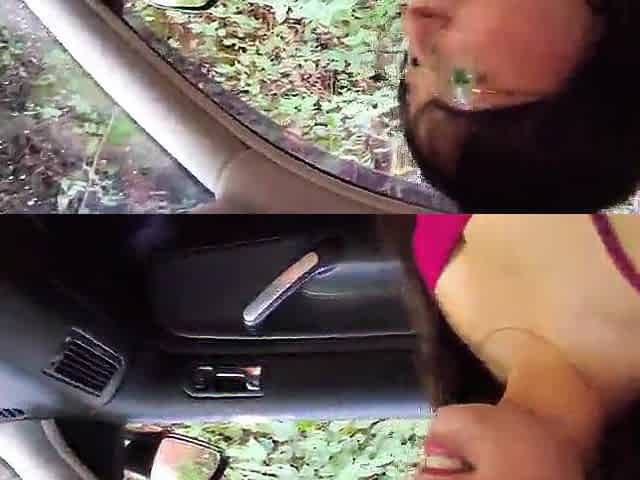 It was supposed to be just a ride, but that babe got very wicked when this babe got in the car.