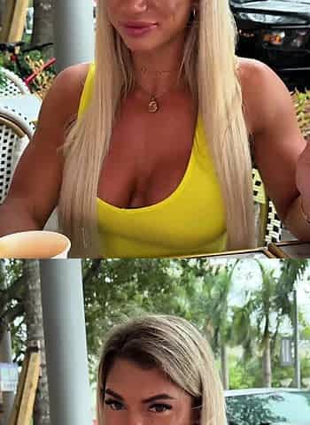 Fit Blonde Denise Anders Gives A Great Workout