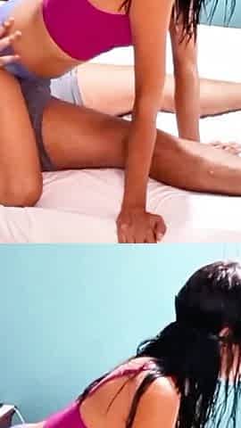 What a Delicious Cock Ride My Skinny Stepsister Gives Me.