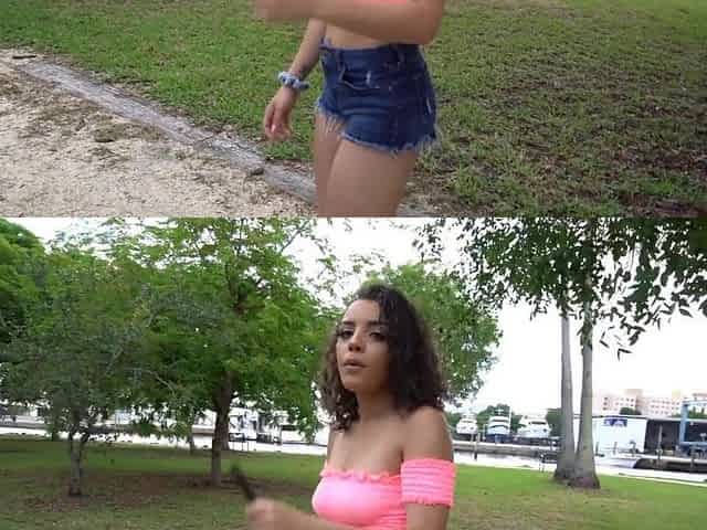 YNGR - Outdoor Sex With Hotty Ella Cruz