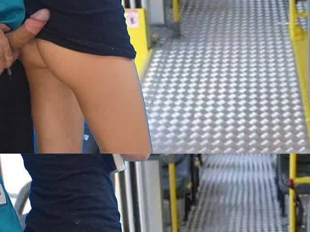 Pervert Penetrates College Student From Behind on the Bus in Public!