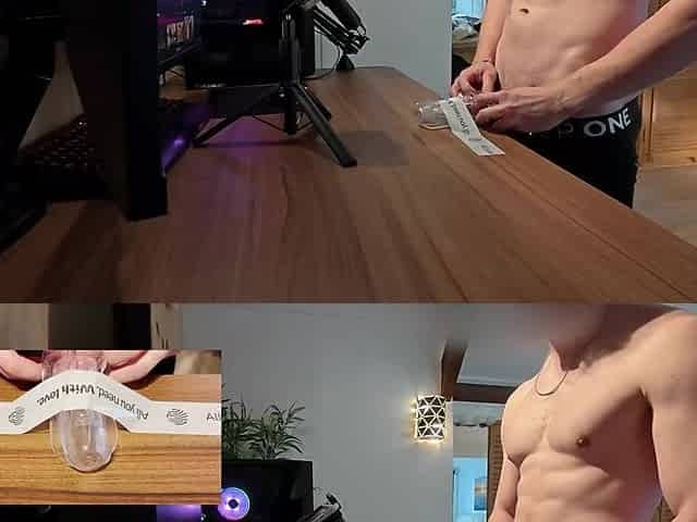 I couldn't resist screwing this soaking juicy twat and cumming inside of it! Loud groans & Close up livecam
