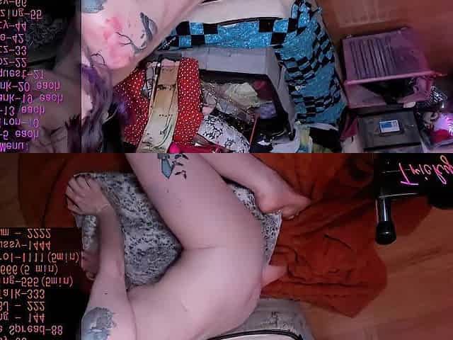[OOZED] See cute cutie shake butt and oil herself on livecam! - 6-12-23