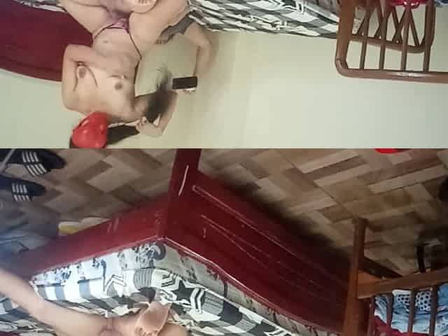 Horny Stepmother Katha Fucks Her Stepdaughter's Husband During the Sleepover and Asks Him for a Threesome.