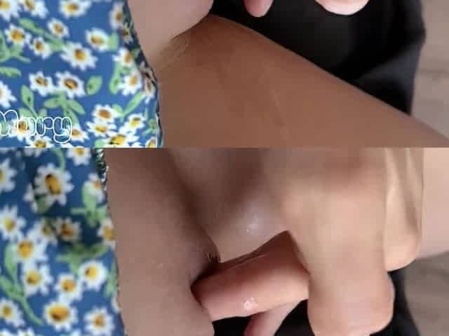 LARGE SQUIRT IN THROAT AFTER SNATCH LICKING MASTURBATING TOY