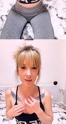 Chubby blonde brianna solo masturbation