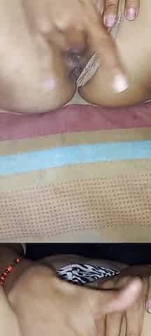 "Good Latina wife cumshot on video call"