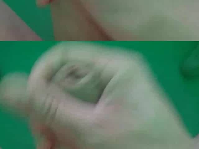 POV solo slutty chap masturbation