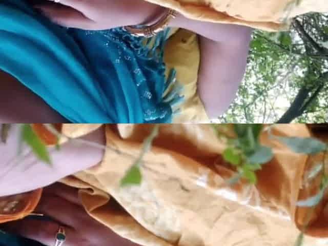 In the absence of spouse, instead of schlong, I did the work with finger, full xxx porn HD MMS