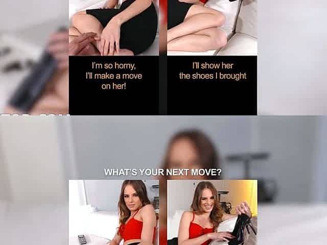 Jillian Janson Uses Her Oral Skills To Keep The Shoes