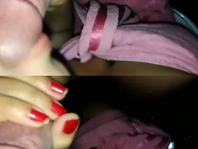 Big-Titted Asian MILF's Rough Blowjob Before Work
