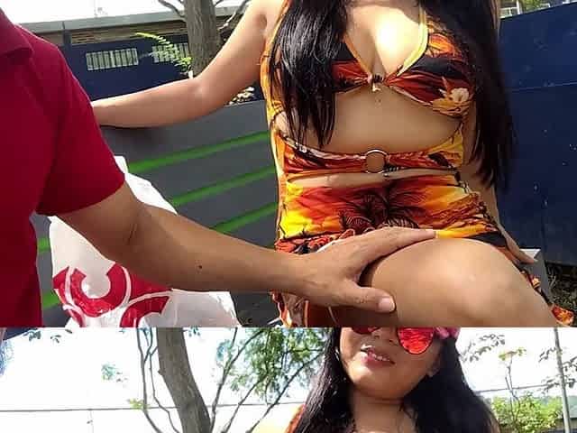 Park Stranger Seduction Stunning Latina MILF Takes Him Home for a Wild Encounter