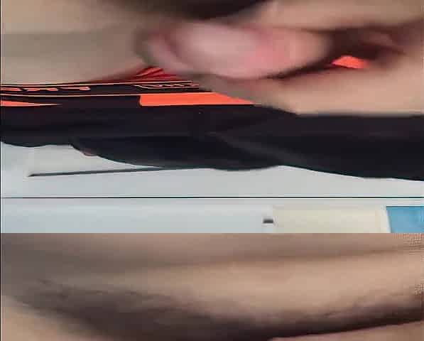 my stepmom catches me stroking and I bang her booty and this babe wrestles...